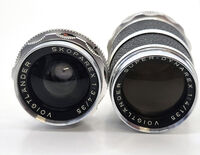 Voigtländer Skoparex 35mm и Super-Dynarex 135mm, Schneider 135
