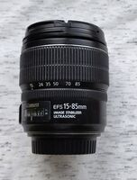 Canon EF-S 15-85mm f/3.5-5.6 IS USM + сенник