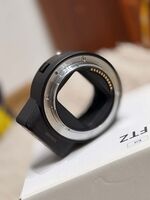 Оригинален адаптер за обектив Nikon FTZ (първа версия)