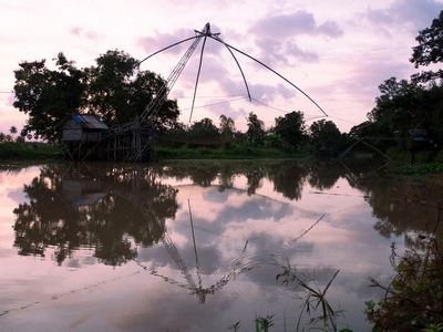Рибарски мрежи, Thale Noi, Phatthalung