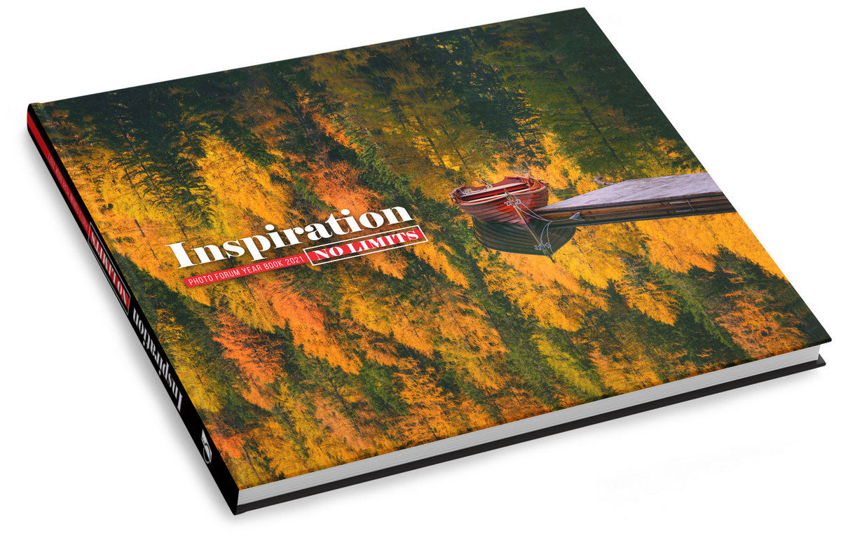Годишен печатен албум на Фото Форум - INSPIRATION [No limits] 2021 - корица