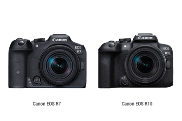 Две нови хибридни камери – EOS R7 и EOS R10