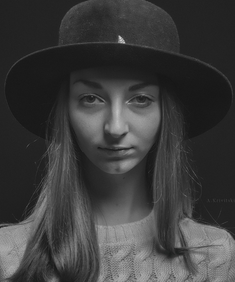 Портрет. Portrait. от Alexander Krivitskiy - krivitskiy
