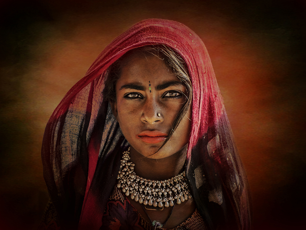 Tribal girl from Pushkar от Svetlin Yosifov - picsvet