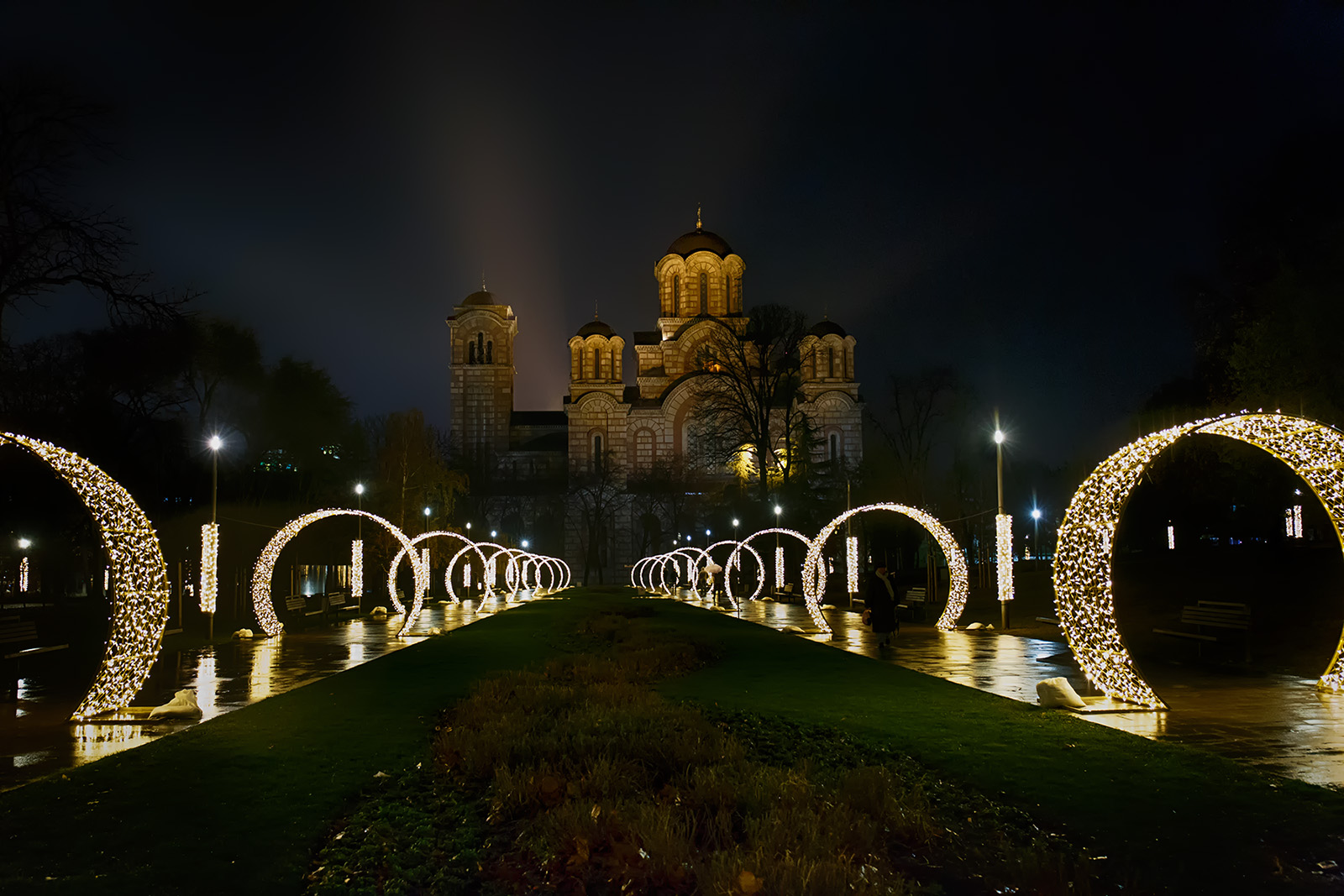 Градски светлини в Белград от Irina Kostova - ikar111
