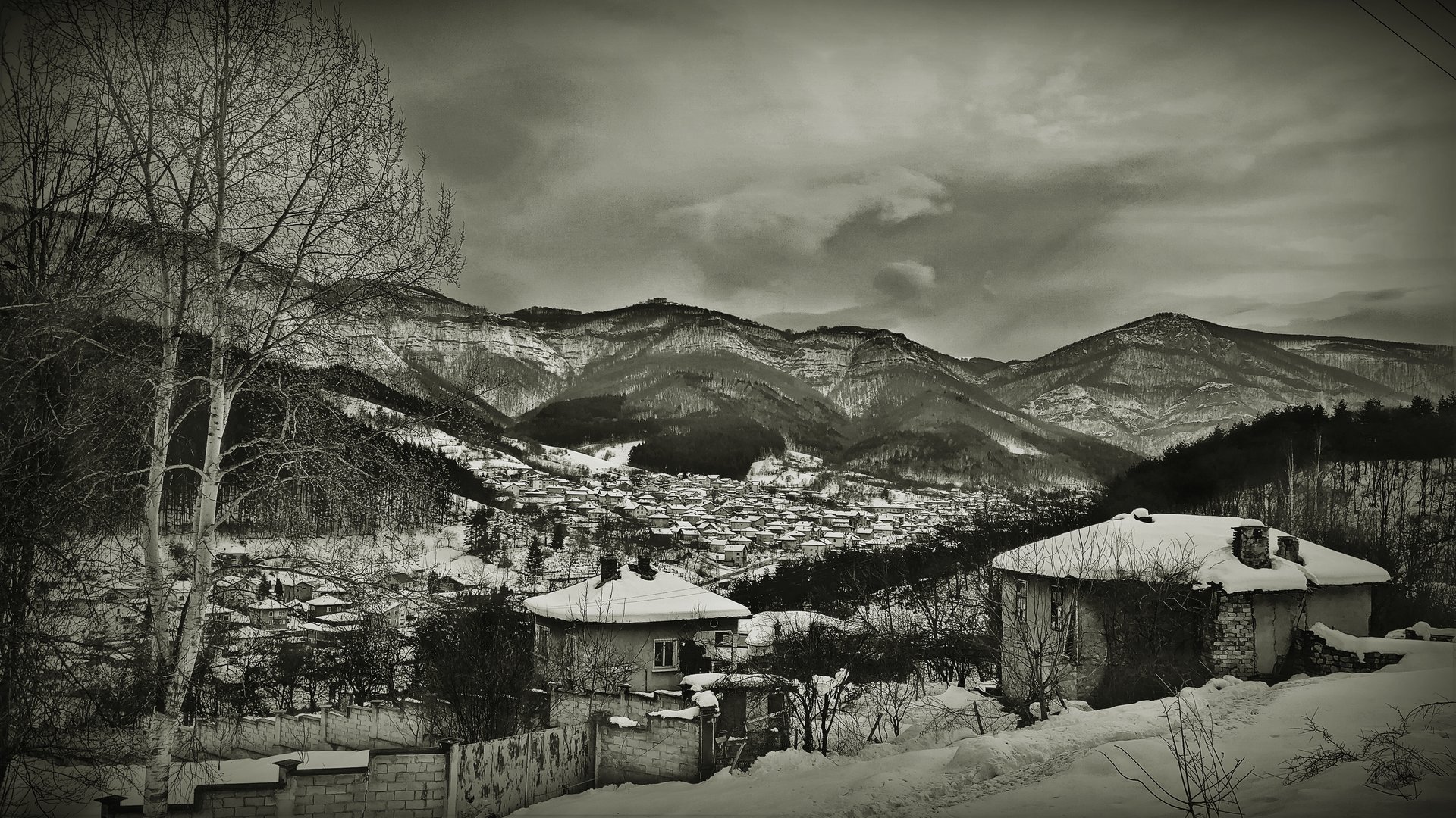 Зимен пейзаж от Врачанския Балкан от  - rumenvc
