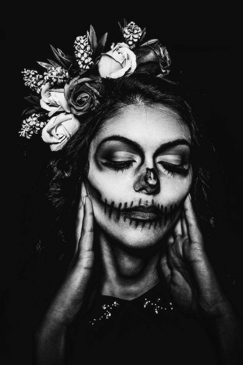 Sugar skull girl. от Valentin Alipiev - jujiga