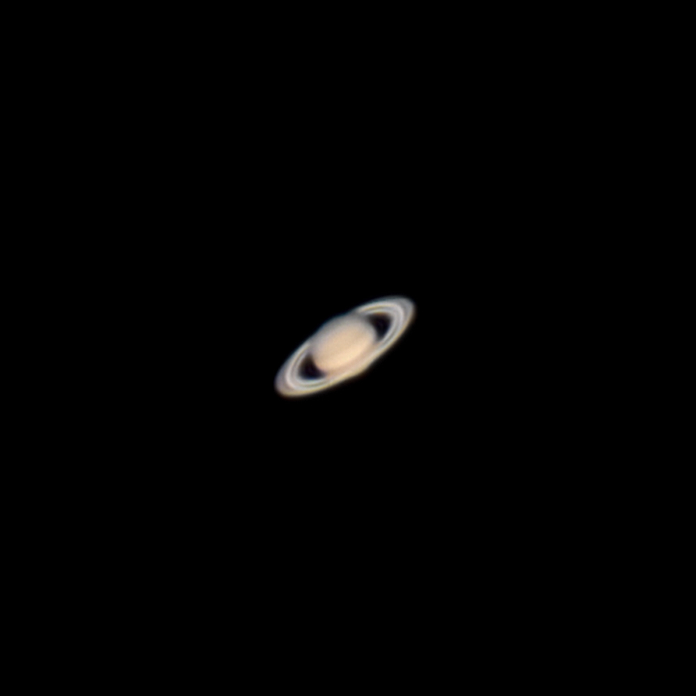 Saturn with a visible Cassini division от George Simeonov - zaiko