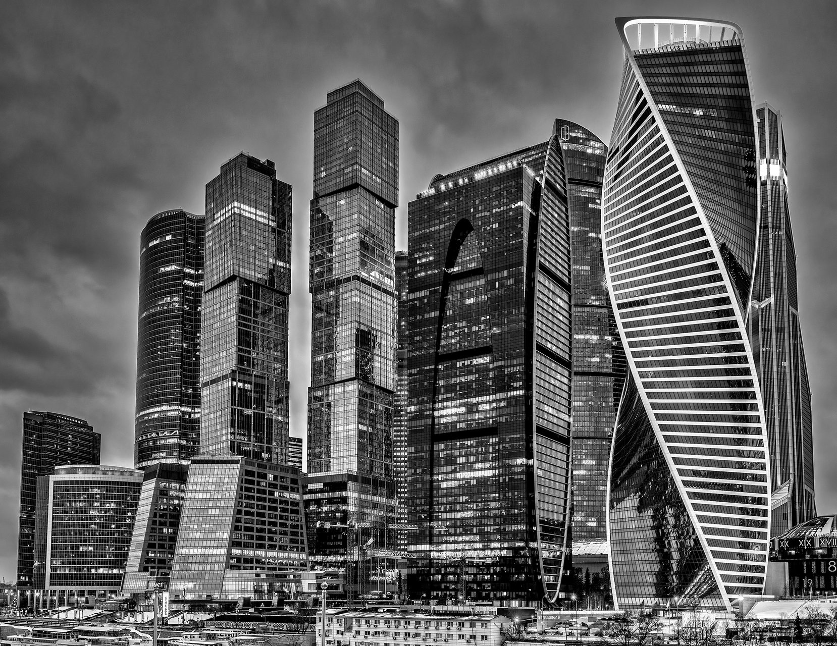 Moscow City close-up от Vasil Nanev - vnanev
