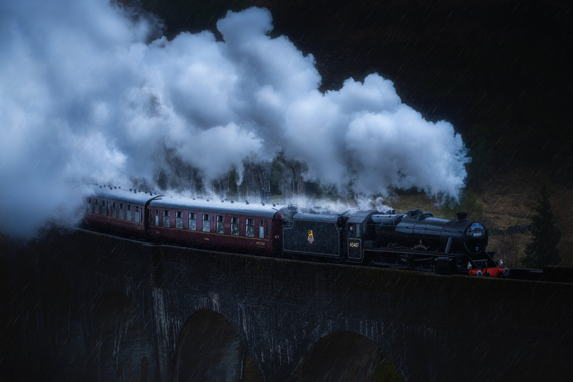 The Harry Potter Train от Remo Daut - wallburn