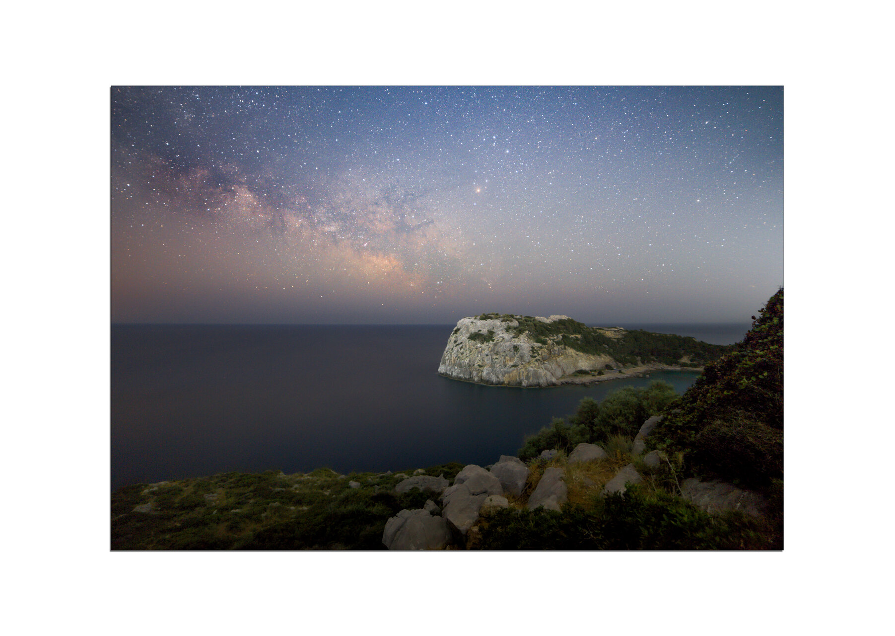 Greek night sky от Hristo Iwanow - Hristo_iwanow