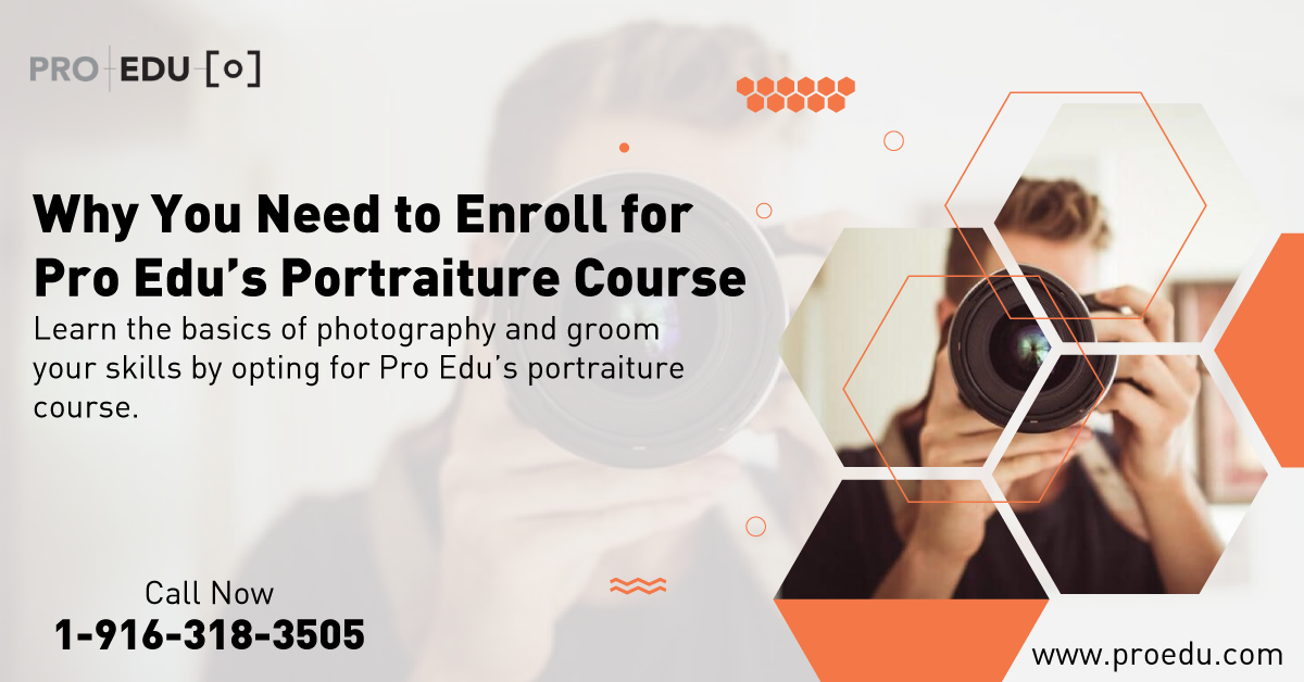 Learn to Capture the Perfect Shots with   PORTRAITURE COURSE от PRO   EDU - proedu