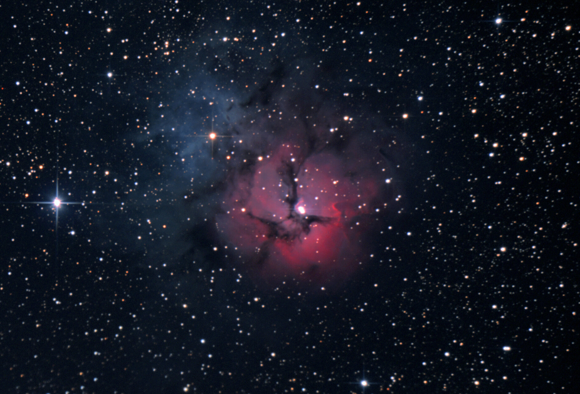 Trifid nebula | Author Dimitar Zdravkov - м.здравков | PHOTO FORUM