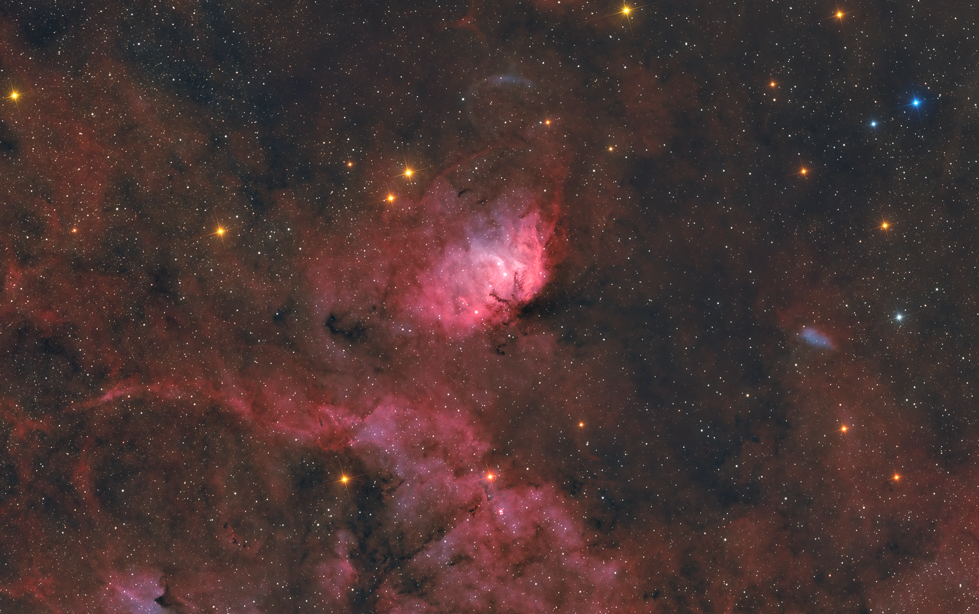 Мъглявината Лале в съзвездието Лебед - SH2-101 | Author Ivan Raichev - sektor | PHOTO FORUM