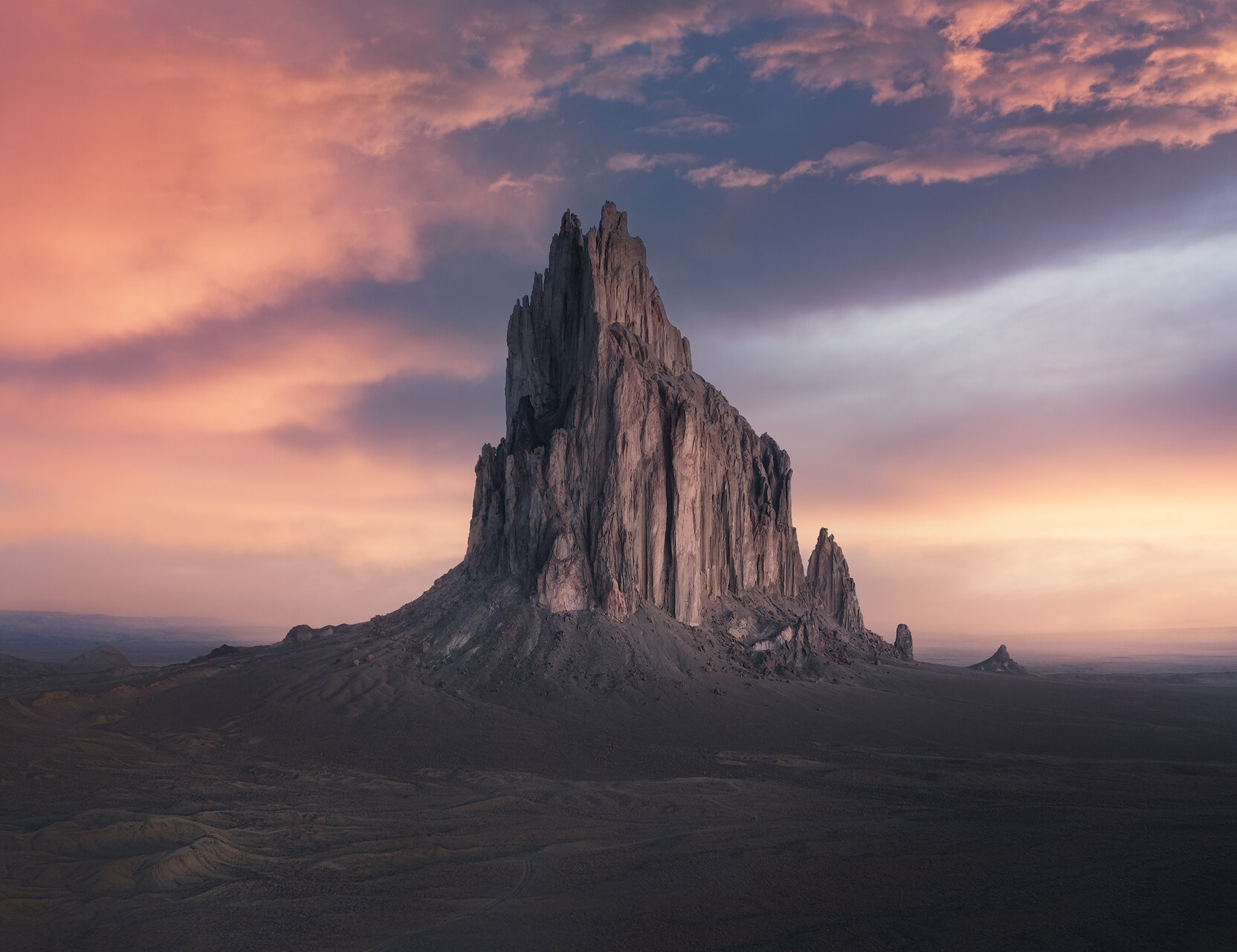 Shiprock от Remo Daut - wallburn