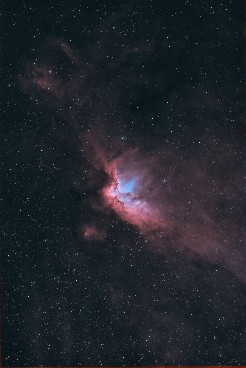 NGC 7380, Wizard nebula | Author Damyan Ognyanoff - damyan_rm | PHOTO FORUM