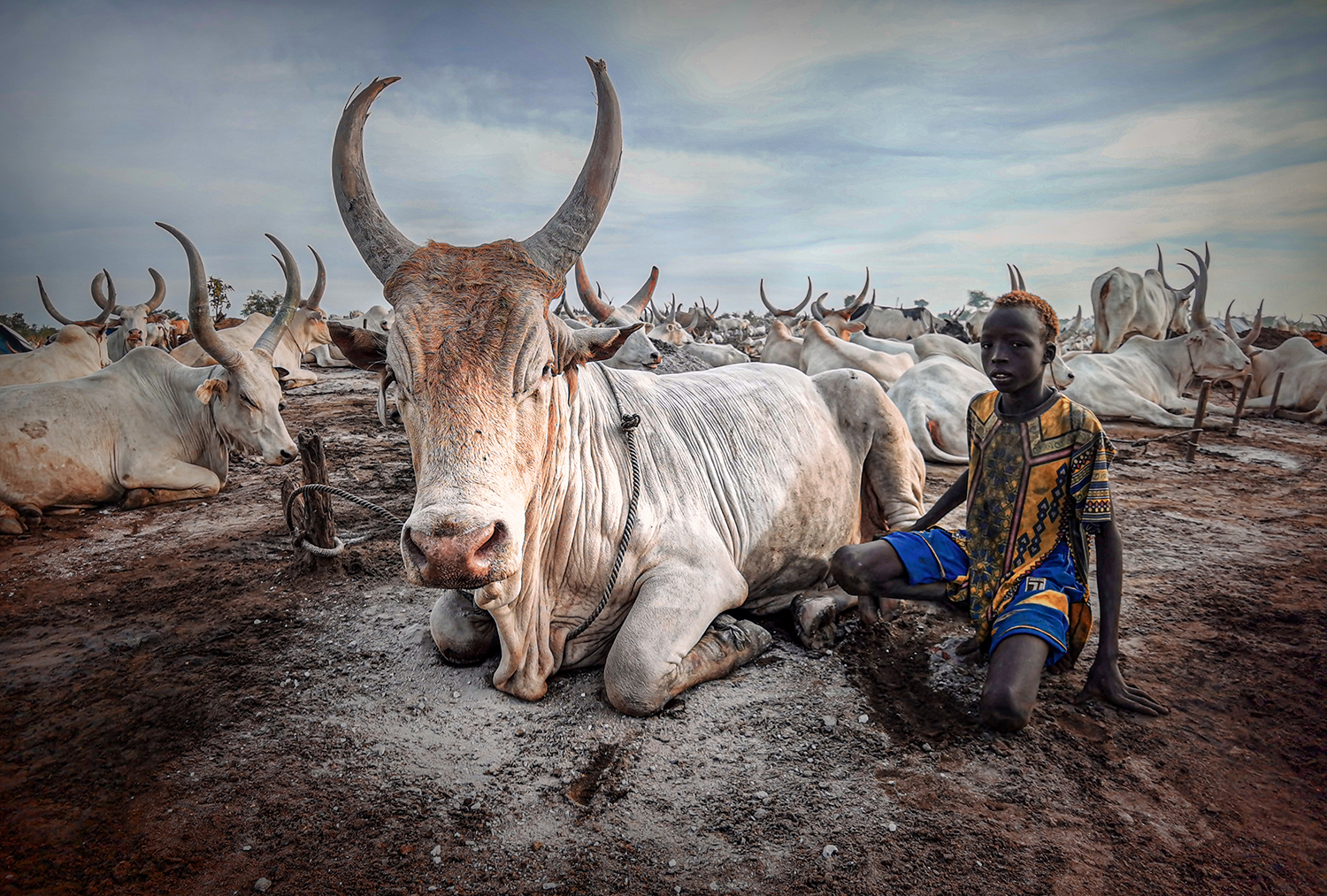 Young Boy of Mundari, South Sudan от Svetlin Yosifov - picsvet