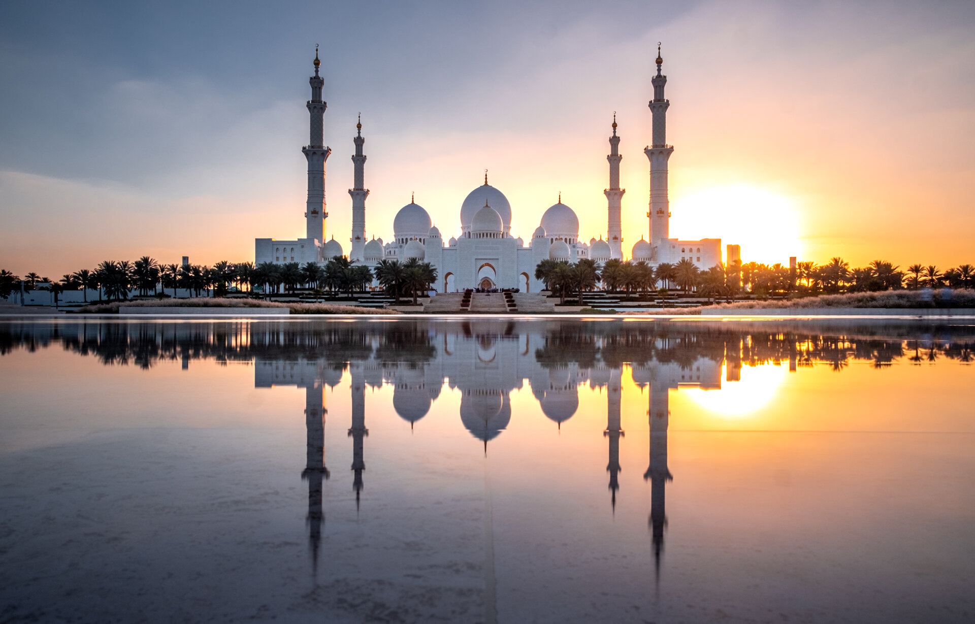 Джамия „Шейх Зайед“ по залез | Author sve  - xSileNce | PHOTO FORUM