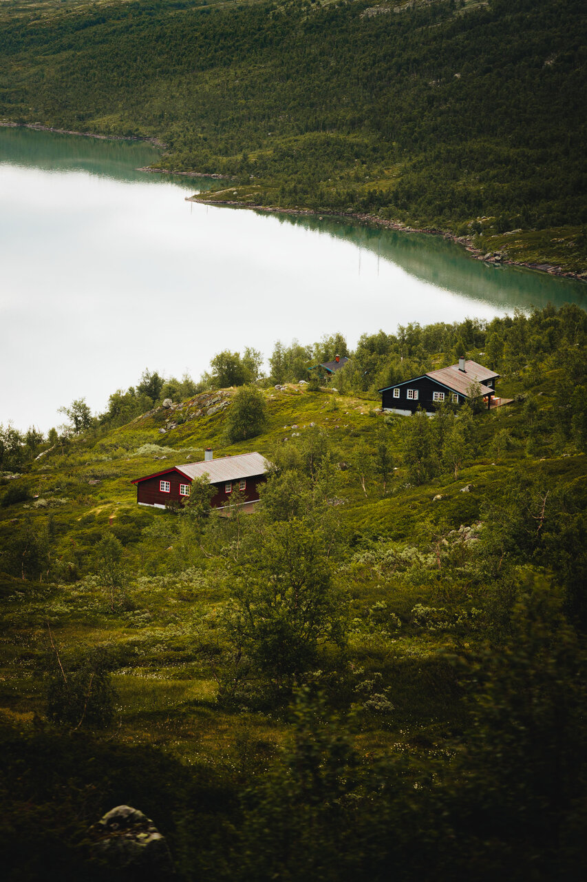 Cottage houses in Norway от Teodora K - Teddy.K