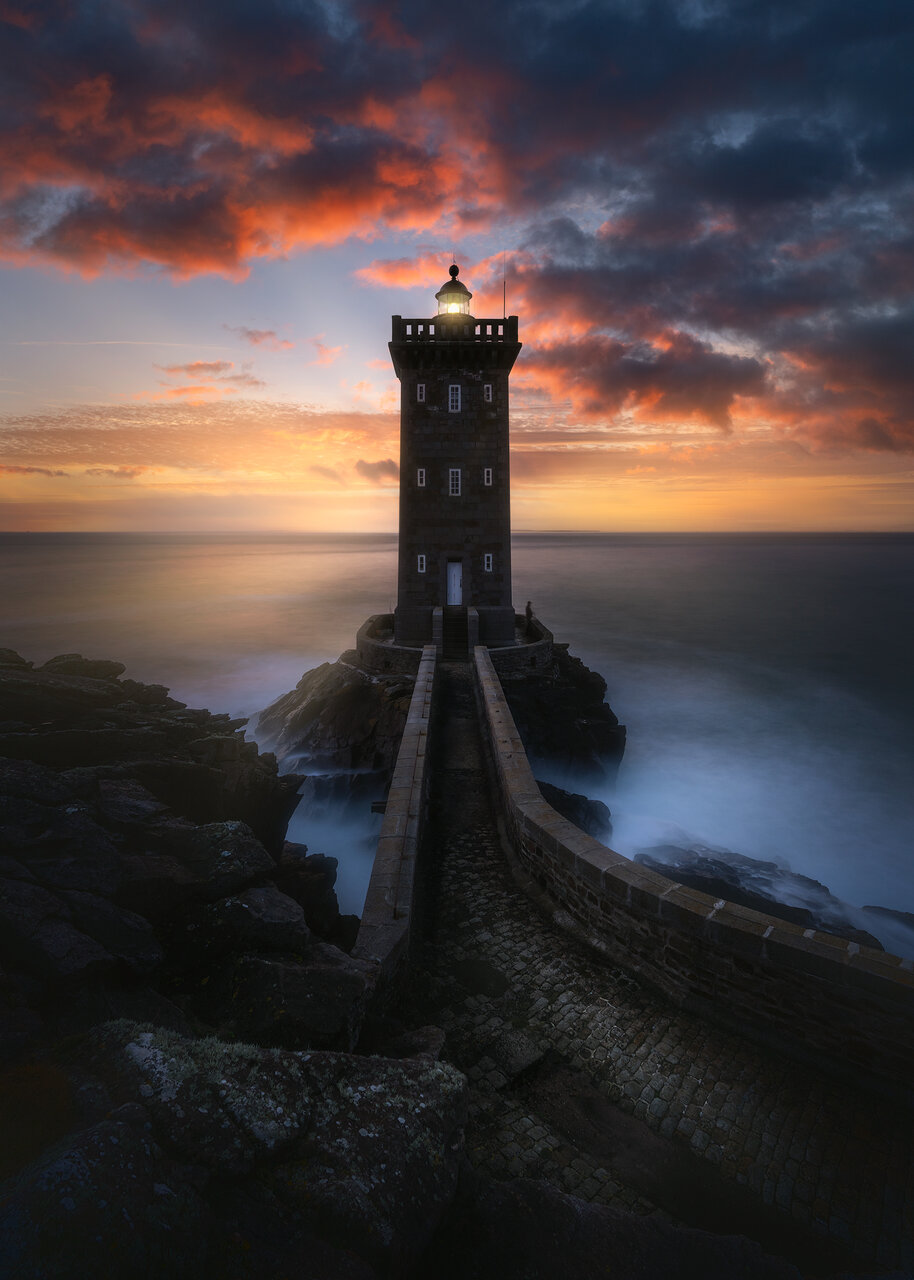 Phare de Kermorvan от Remo Daut - wallburn