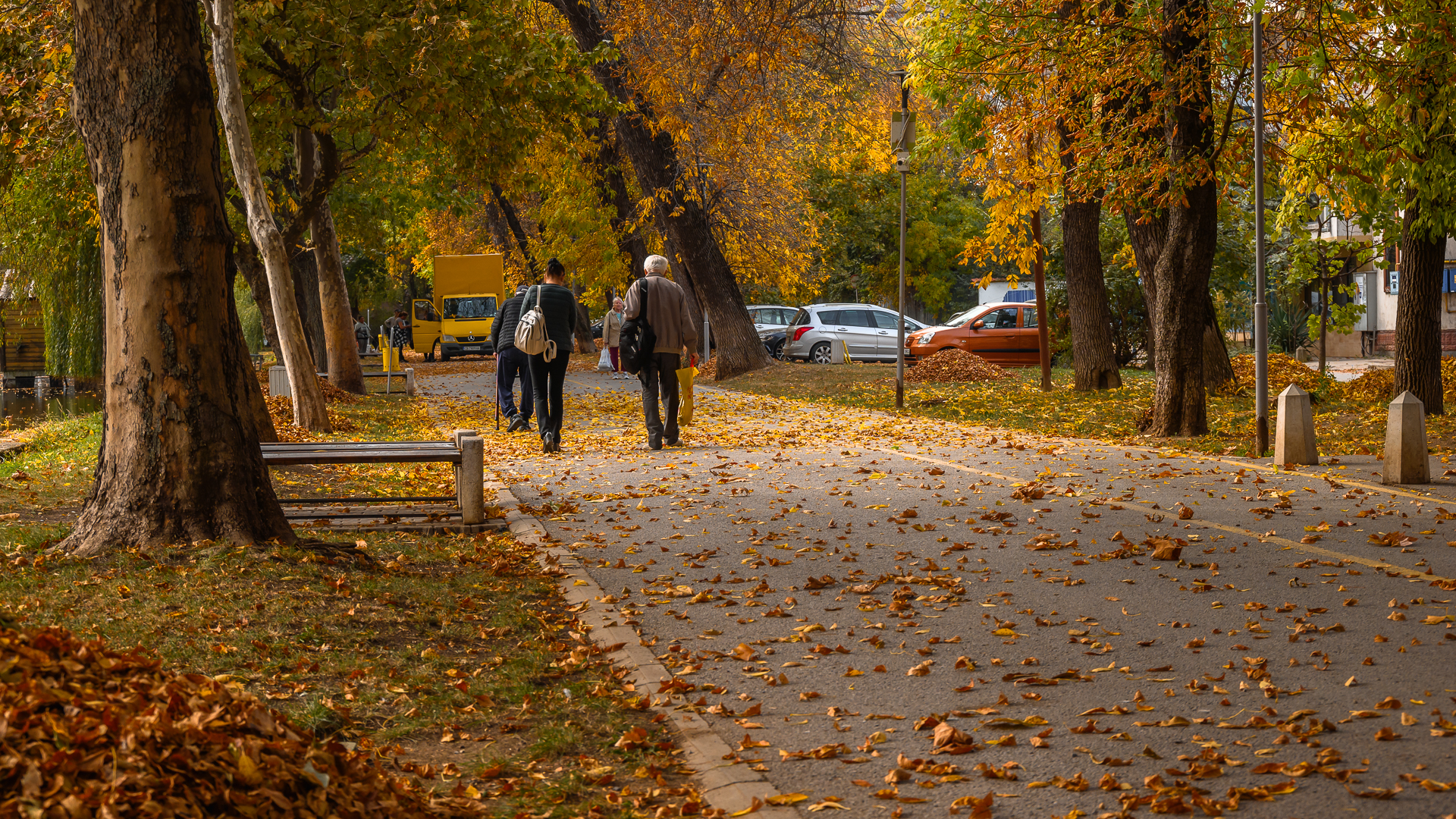 Есенна раходка в парка от Milen Mladenov - resco