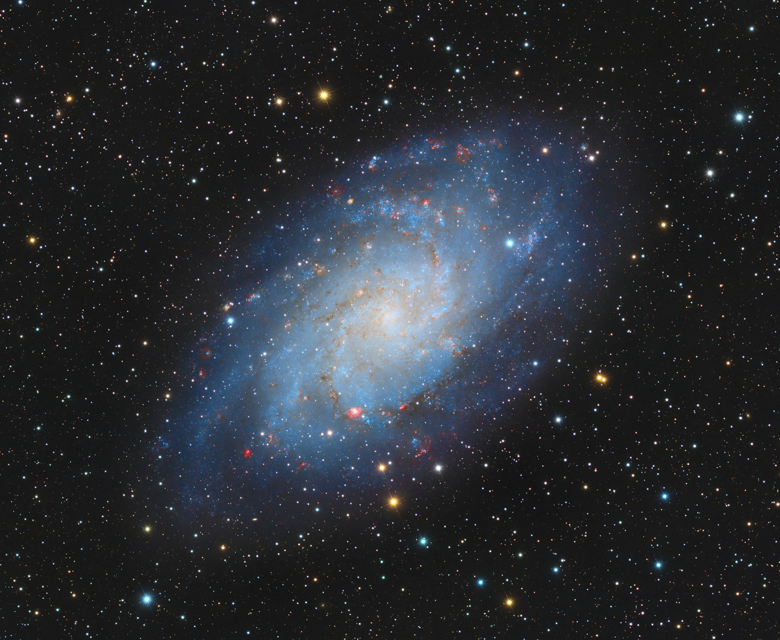Галактиката М33 в съзвездието Триъгълник | Author Ivan Raichev - sektor | PHOTO FORUM