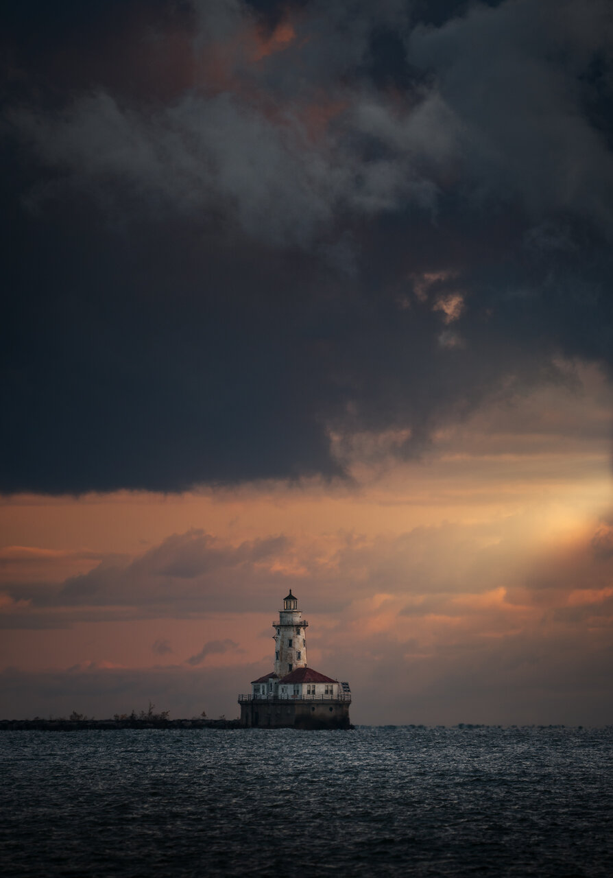 Chicago Harbor Lighthouse от Remo Daut - wallburn