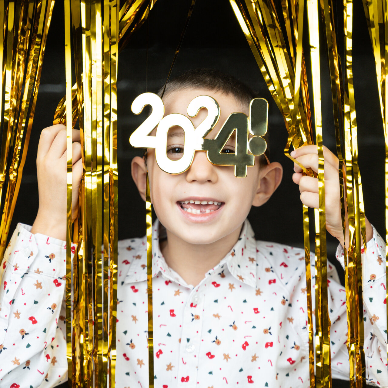 Новогодишна снимка на малко момче. от Valentina Hristova - ValentinaAngelovaHristova