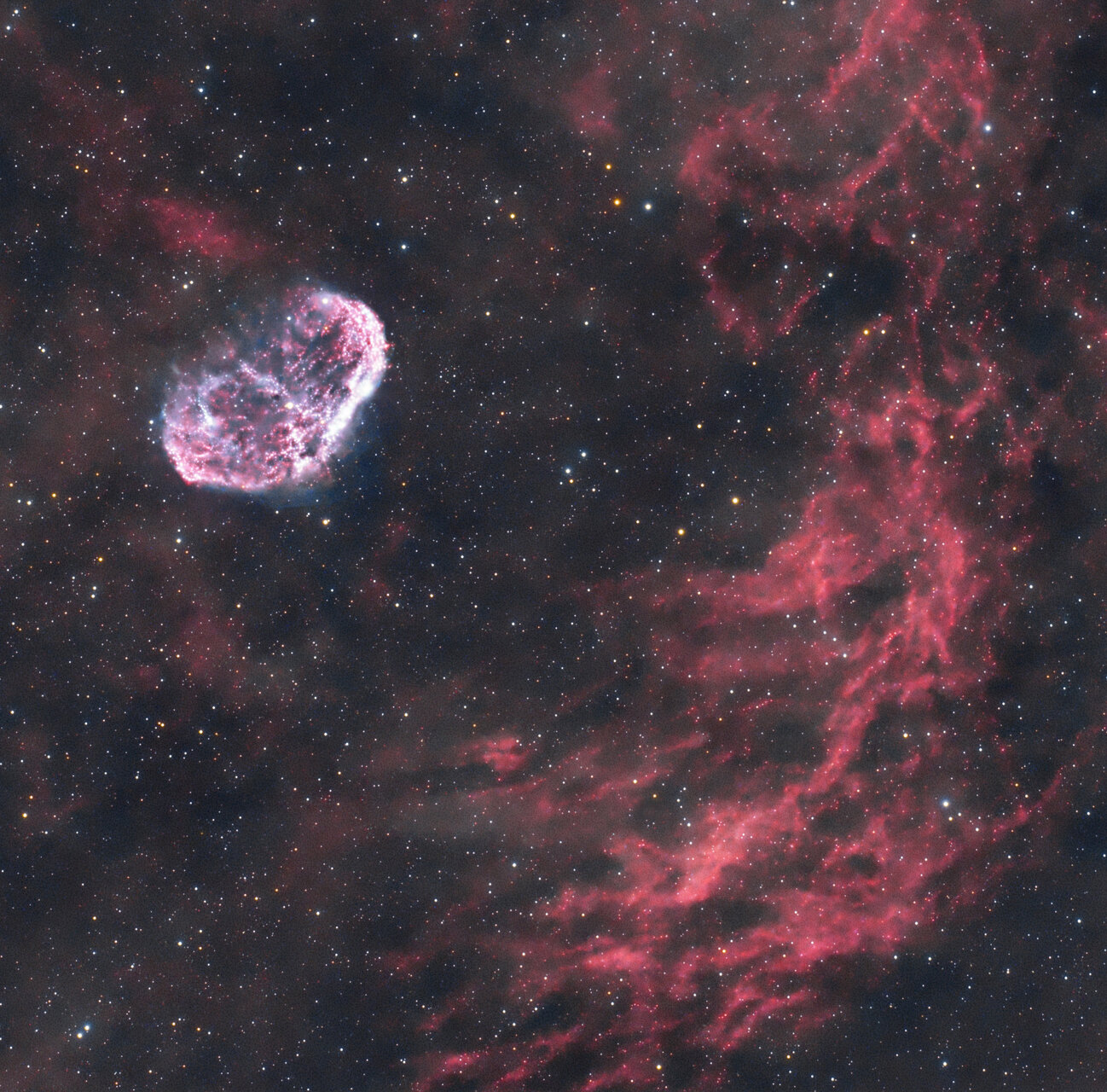 NGC 6888 - Полумесец от Svetlozar Ivanov - SvetlyoAp