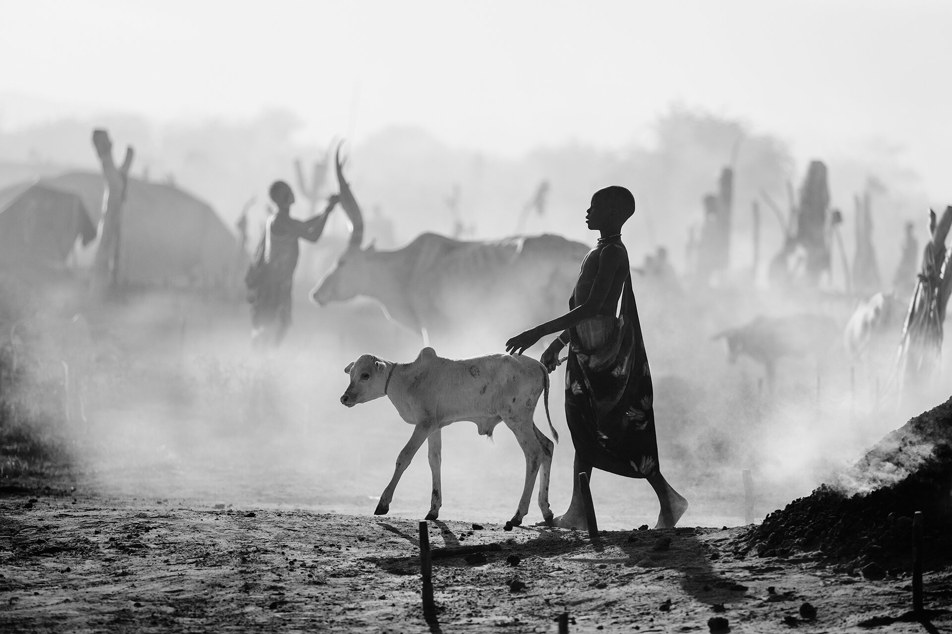 The silhouettes of Mundari от Svetlin Yosifov - picsvet