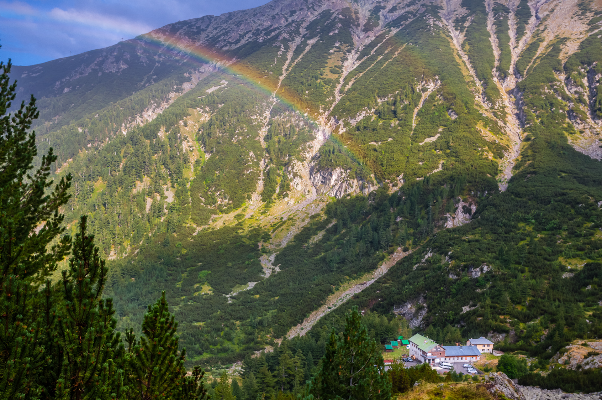 Дъга над х. Вихрен от Tzvetan Ostromsky - ceco
