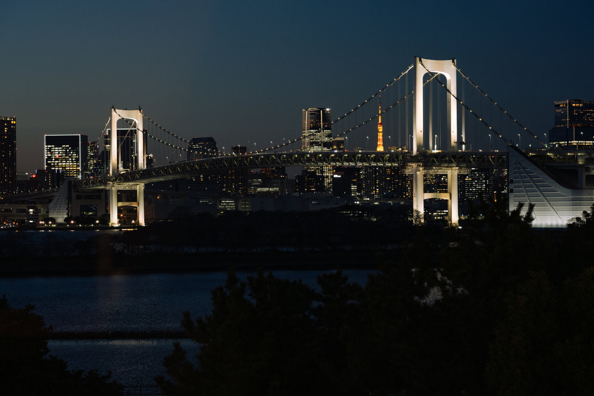 Rainbow bridge, Дайба, Токио от  - karapeev819
