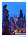 Charles Bridge few minutes before Sunrise ; comments:9