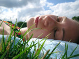 sleeping on the grass ; comments:21