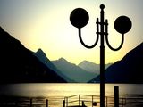 Езерото Лугано сутрин ; comments:32