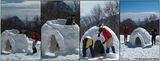 Igloo making (ice-housing $20 per night) ; comments:11