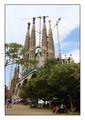 SAGRADA FAMILIA -1- Barcelona - изглед от към фасадата Страстите Господни ; comments:32