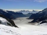 Гледчера от връх Jungfrau ; Коментари:22