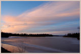 Winter sunset by the Baltic sea ; comments:21