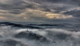 Градски пейзаж с мъгла ; comments:48