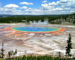 Grand Prismatic Pool (отдалеч) ; Коментари:54