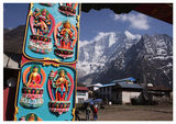 Nepal - detail ot manastira Thiangboche 3800m ; comments:12