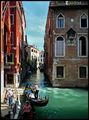Гондолиери във Венеция. ; comments:11