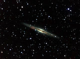 NGC 891 Edge on galaxy ; comments:31