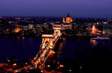 Budapest Chain Bridge Night ; comments:29
