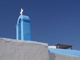 Blue Church Steeple ; comments:17