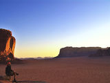 Sunset in the desert Wadi Rum... ; comments:8