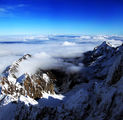 Поглед на североизток от връх Zugspitze (Тирол, границата между Австрия и Германия) ; comments:13