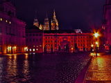 Prague night Castle side ; comments:13