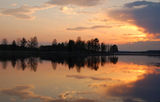 Sunset by the lake ; Коментари:12